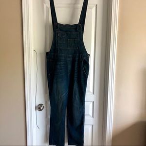 FP denim overalls